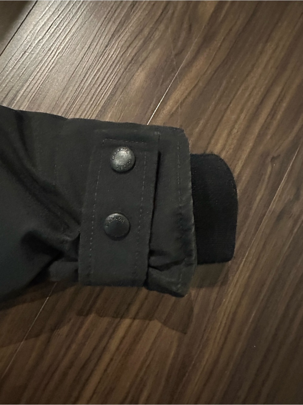Canada Goose Black Long Down Puffer Coat with Fur-Trim Hood - Picture 7 of 7
